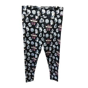 CL Tall & Curvy Black Dog Leggings " Well in Dog Coffees I' ve‎ only had one"